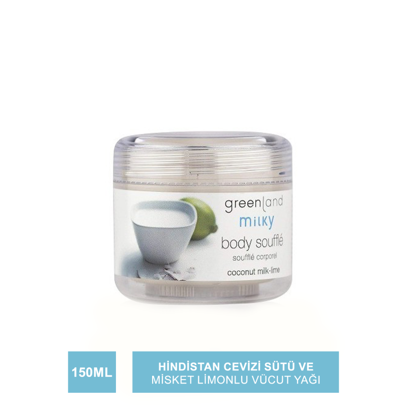 Greenland Milky Body Butter Coconut Milk - Lime 150 ml