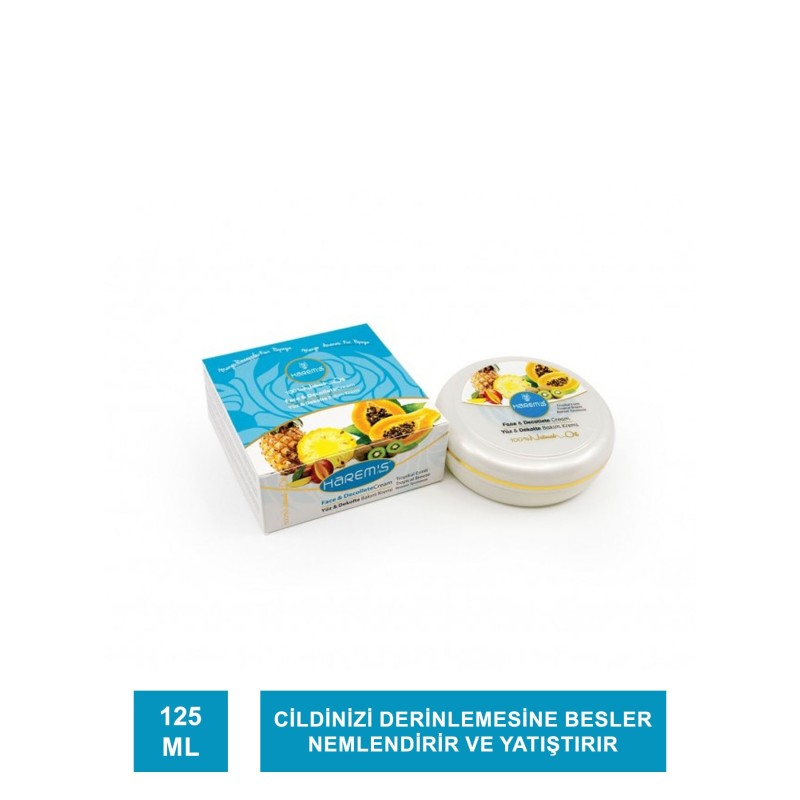 Harem's Tropikal Esinti Yüz & Dekolte Bakım Kremi 125ML