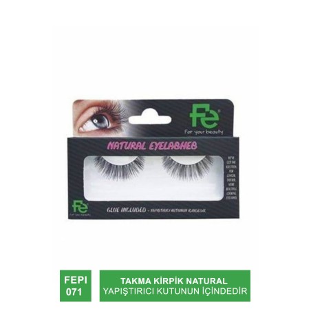 Fe Takma Kirpik Natural Eyelashes FEPI071