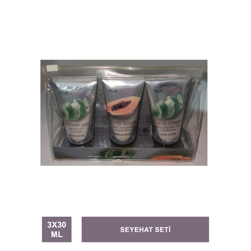 Greenland Seyahat Seti 3*30 ml