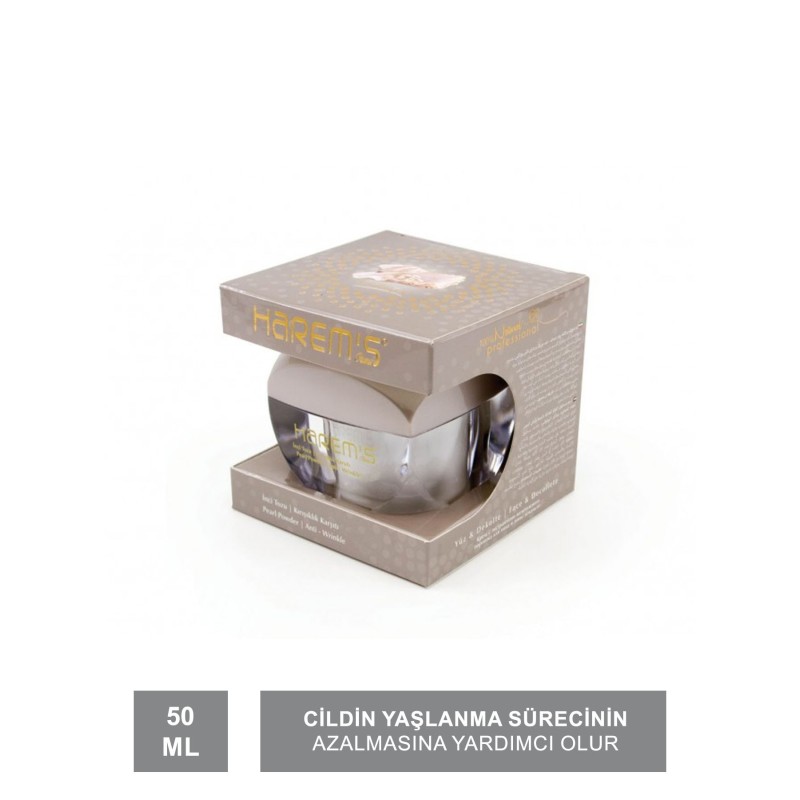 Harem's İnci Tozlu Kırışıklık Karşıtı Bakım Kremi 50ML