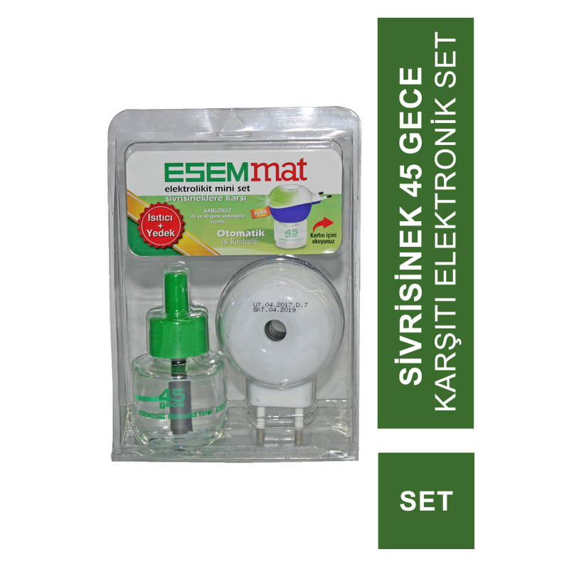 Esemmat Kablosuz Elektrolit Mini Set 68-1 (S.K.T 07-2023)
