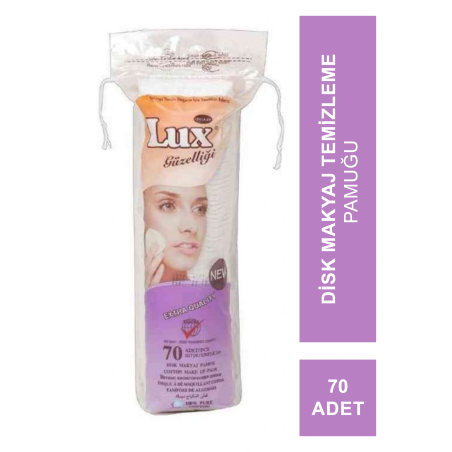 Lux Disk Makyaj Temizleme Pamuğu 70 Adet