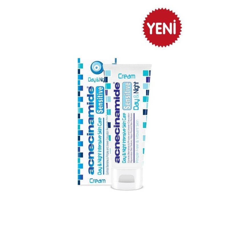 Acnecinamide SensitiveDay&Night Krem Hassas Ciltler için 50 ml Acnecinamide SensitiveDay&Night Krem Hassas Ciltler için 50 ml
