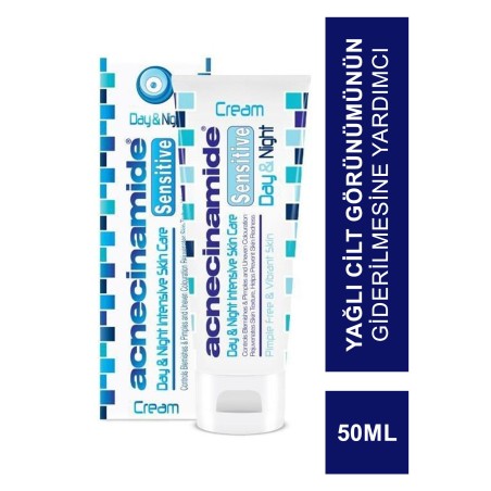 Acnecinamide SensitiveDay&Night  Krem Hassas Ciltler için 50 ml