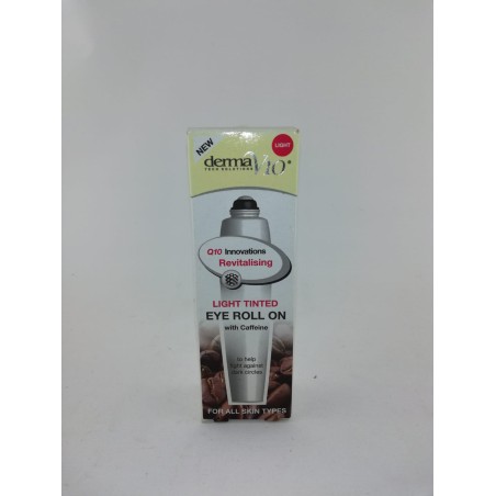 DERMAV10 INNOVATIONS TINTED EYE ROLL ON LIGHT 15ML