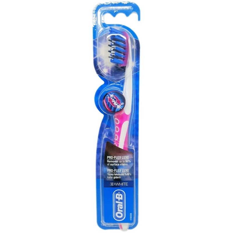 Oral-B 3D White Pro-Flex Luxe Diş Fırçası Soft