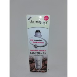 DERMAV10 INNOVATIONS TINTED EYE ROLL ON MEDİUM 15ML