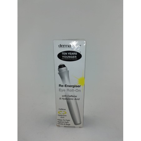 Derma V10 Ten Years Younger Caffeine Eye Roll On 15ml