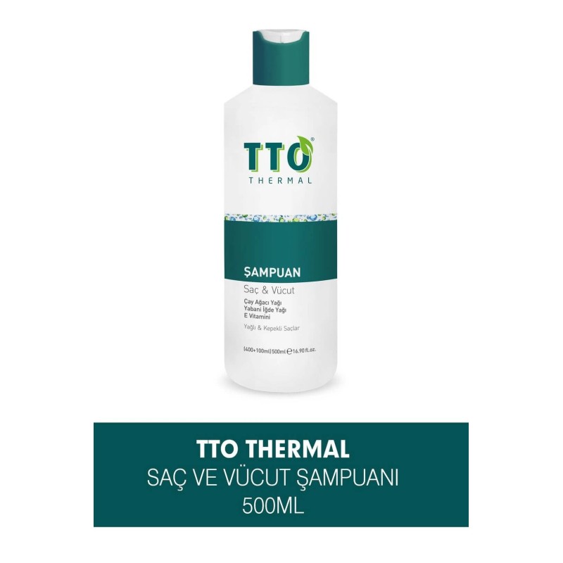 TTO Saç ve Vücut Şampuanı 500 ml