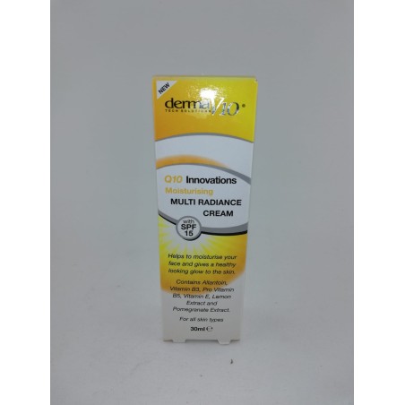 Derma V10 Innovations Moisturizing Multi Radiance Cream spf15 30ml