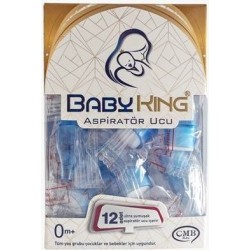 Baby King Aspiratör Ucu Mavi 12'li 0m+