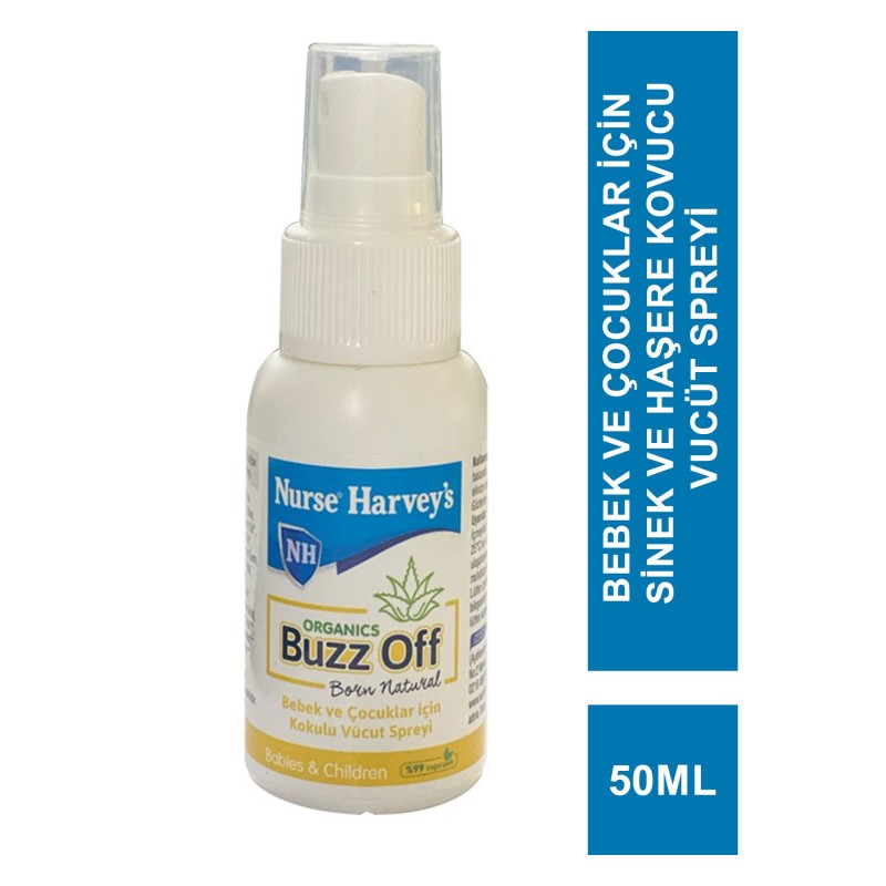 Nurse Harveys Organics Buzz Off Body Sprey 50ml