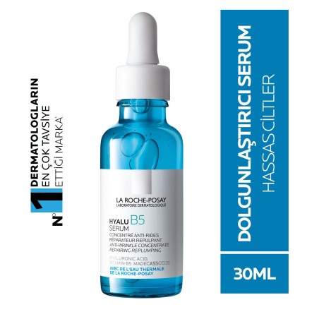 La Roche Posay Hyalu B5 Cilt Serumu Hyalüronik Asit ve Vitamin B5 ile Nemlendirme ve Dolgunlaştırma 30ml (S.K.T 09-2024)