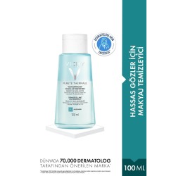 Vichy Purete Thermale Çift Fazlı Göz Makyaj Temizleyici 100ml