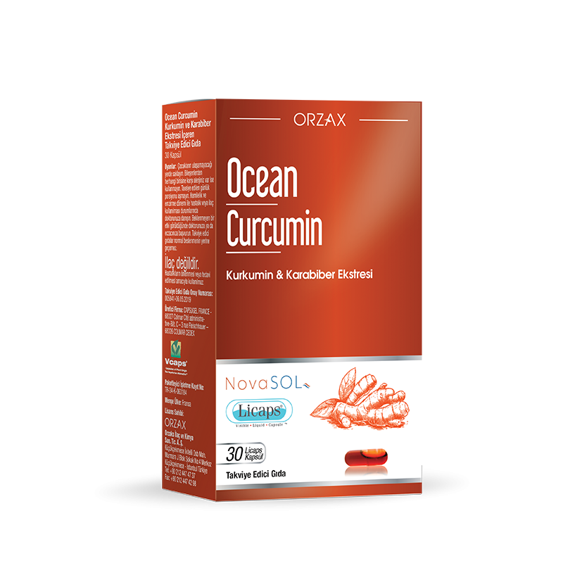 Ocean Curcumin 30 Kapsül (S.K.T 04-2025)