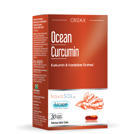 Ocean Curcumin 30 Kapsül (S.K.T 04-2025)