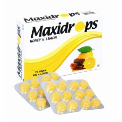 Maxidrops Pastil Bal Ve Limonlu 24'lü