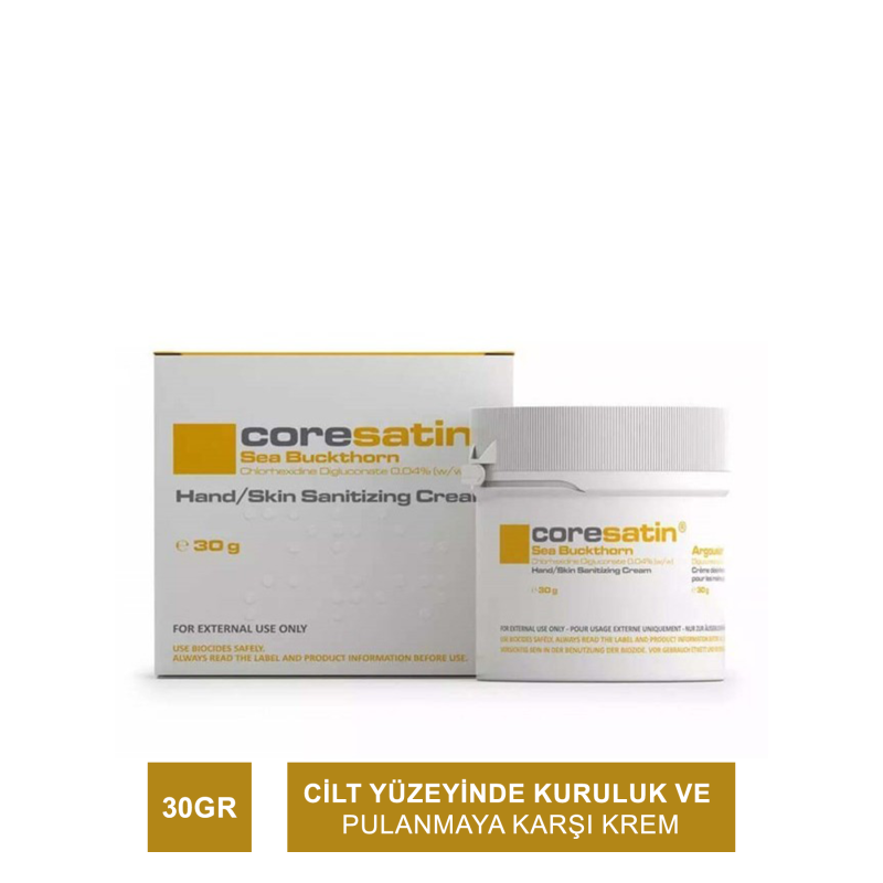 Coresatin Sea Buckthorn Sarı Krem Kavanoz 30 gr