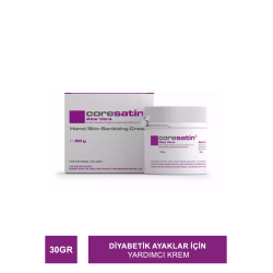 Coresatin Aloe Vera Mor Krem Kavanoz 30 gr (S.K.T 02-2023)