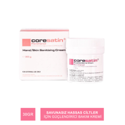 Coresatin  Panthenol Pembe Krem Kavanoz 30 gr