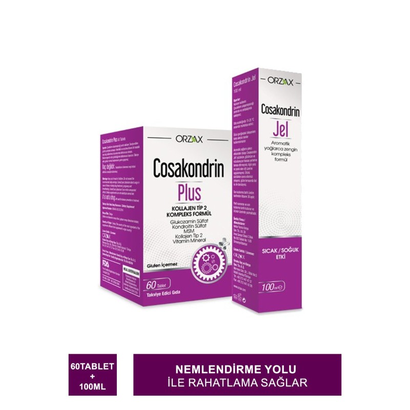 Ocean Cosakondrin Plus 60 Tablet+ Cosakondrin Jel 100ml HEDİYE (S.K.T 05-2025) Ocean Cosakondrin Plus 60 Tablet+ Cosakondrin Jel 100ml HEDİYE (S.K.T 05-2025)