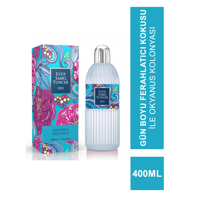 Eyüp Sabri Tuncer Okyanus  Kolonyası 400ml Cam Şişe