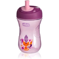 Chicco  Advanced Cup Pipetli Eğitim Bardağı 12 Ay+ Kız