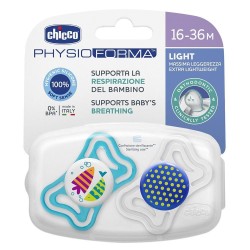 Chicco PyhsioForma Light Silikon Emzik 2li 16-36 Ay Erkek