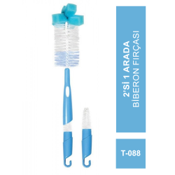 Bambino 2si 1 Arada Biberon Fırçası T-088