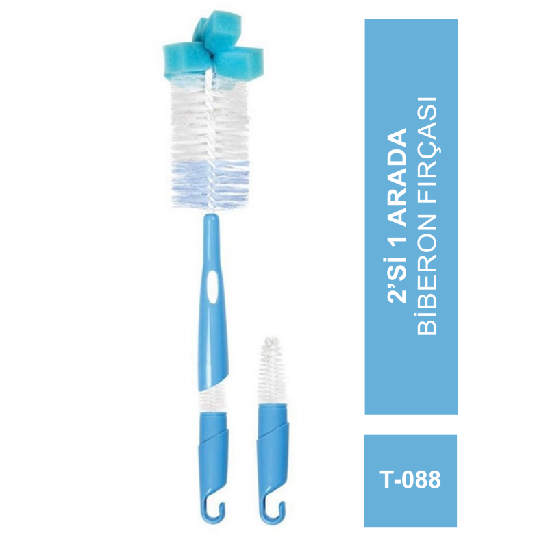 Bambino 2si 1 Arada Biberon Fırçası T-088