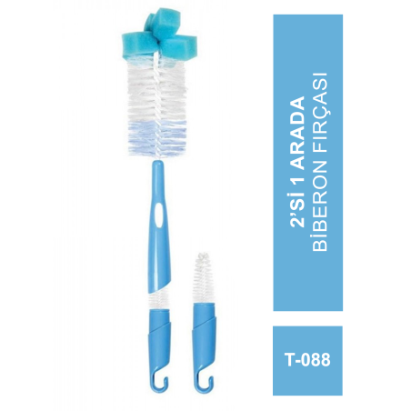 Bambino 2si 1 Arada Biberon Fırçası T-088