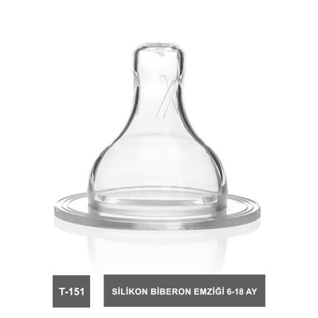 Bambino Klasik Biberon Emziği 6-18 Ay ( T151 )