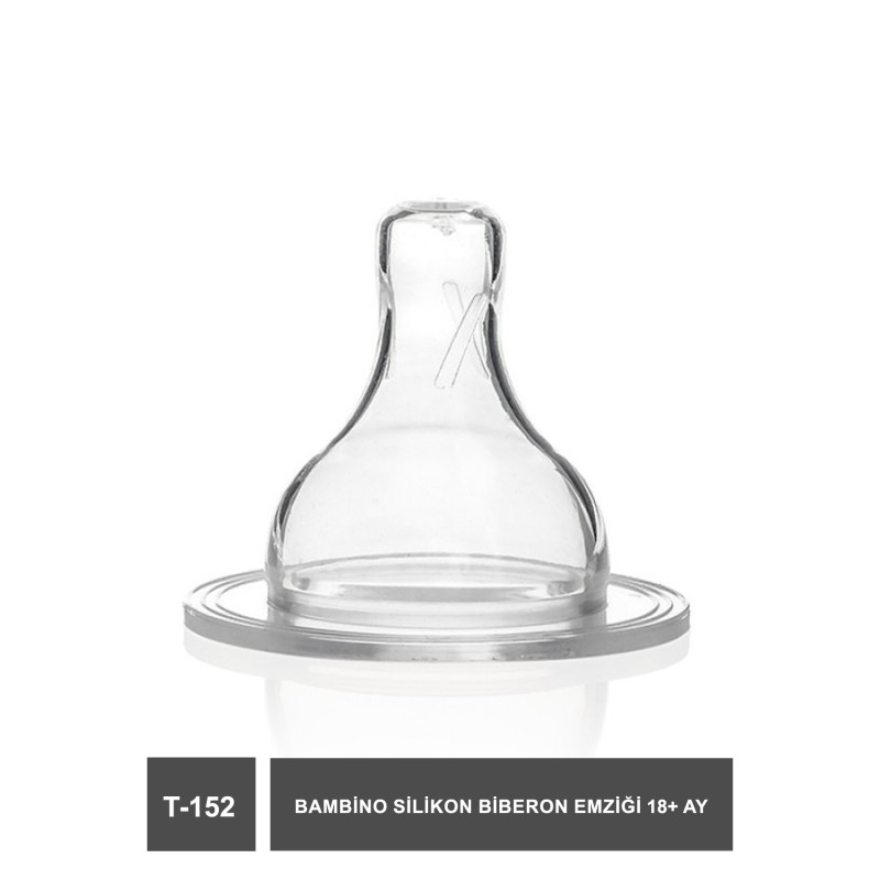 Bambino Klasik Biberon Emziği 18+ Ay ( T152 )