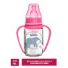 Bambino Silikon Kiraz Uçlu Kulplu Cam Biberon 125 ml ( B015 )