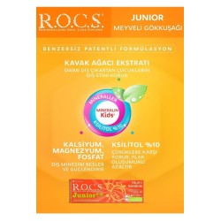 Rocs Junior 6-12 Yaş Meyveli Gökkuşağı Diş Macunu 60 ml