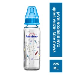 Bambino Klasik Cam Biberon 0-6 Ay 225 ml - B014 -