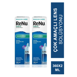 Renu Multiplus Lens Solüsyonu 2'li Ekonomik Paket 2 x 360 ml