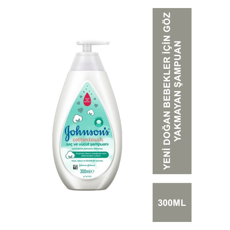 Johnson's Baby Cottontouch Saç ve Vücut Şampuanı 300 ml