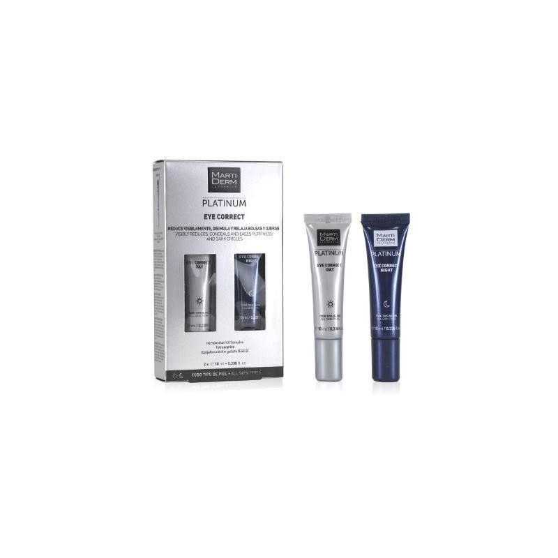 Martiderm Platinum Eye Correct Day & Night Göz Çevresi Kremi 2 x 10 ml