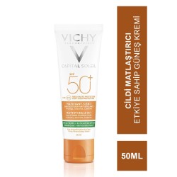 Vichy Capital Soleil SPF 50+ Matlaştırıcı Yüz Güneş Kremi 50 ml