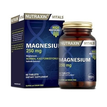 Nutraxin Magnesium 250 mg 60 Tablet