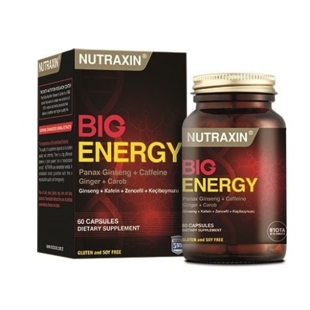Nutraxin Big Energy 60 Kapsül