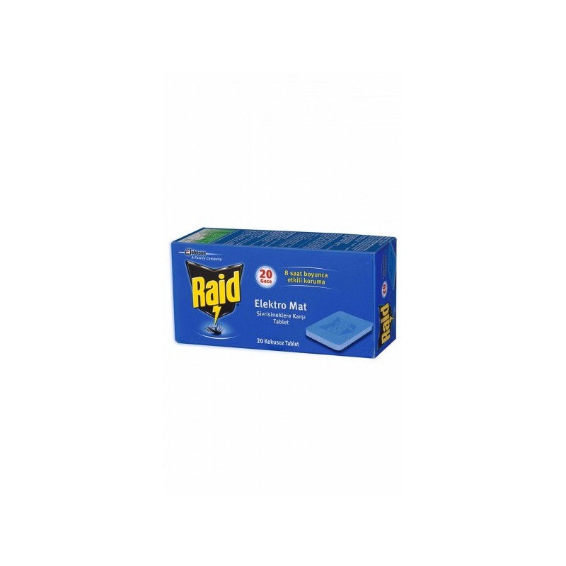 Raid Elektro Mat Tablet 20'li