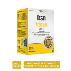 Ocean Vitamin D3 400 IU Sprey 20ml X 2 Paket