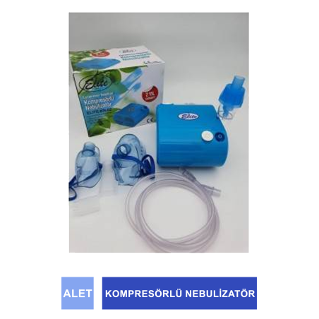 Elite KN-02 Kompresörlü Nebulizatör