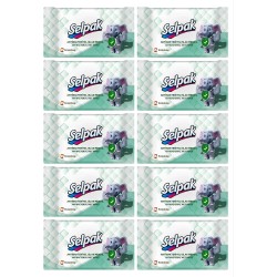 Selpak Antibakteriyel Islak Cep Mendili 10lu Paket