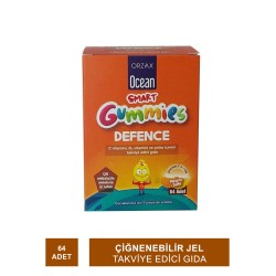 Ocean Smart Gummies Defence 64 Adet Çiğnenebilir Jel (S.K.T 06-2024)