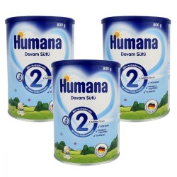 Humana Devam Sütü 2 800 gr (3lü Avantaj Paketi)
