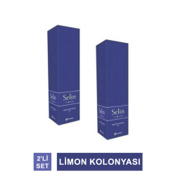 Selin Limon Kolonyası 400 ml x 2'Li Set